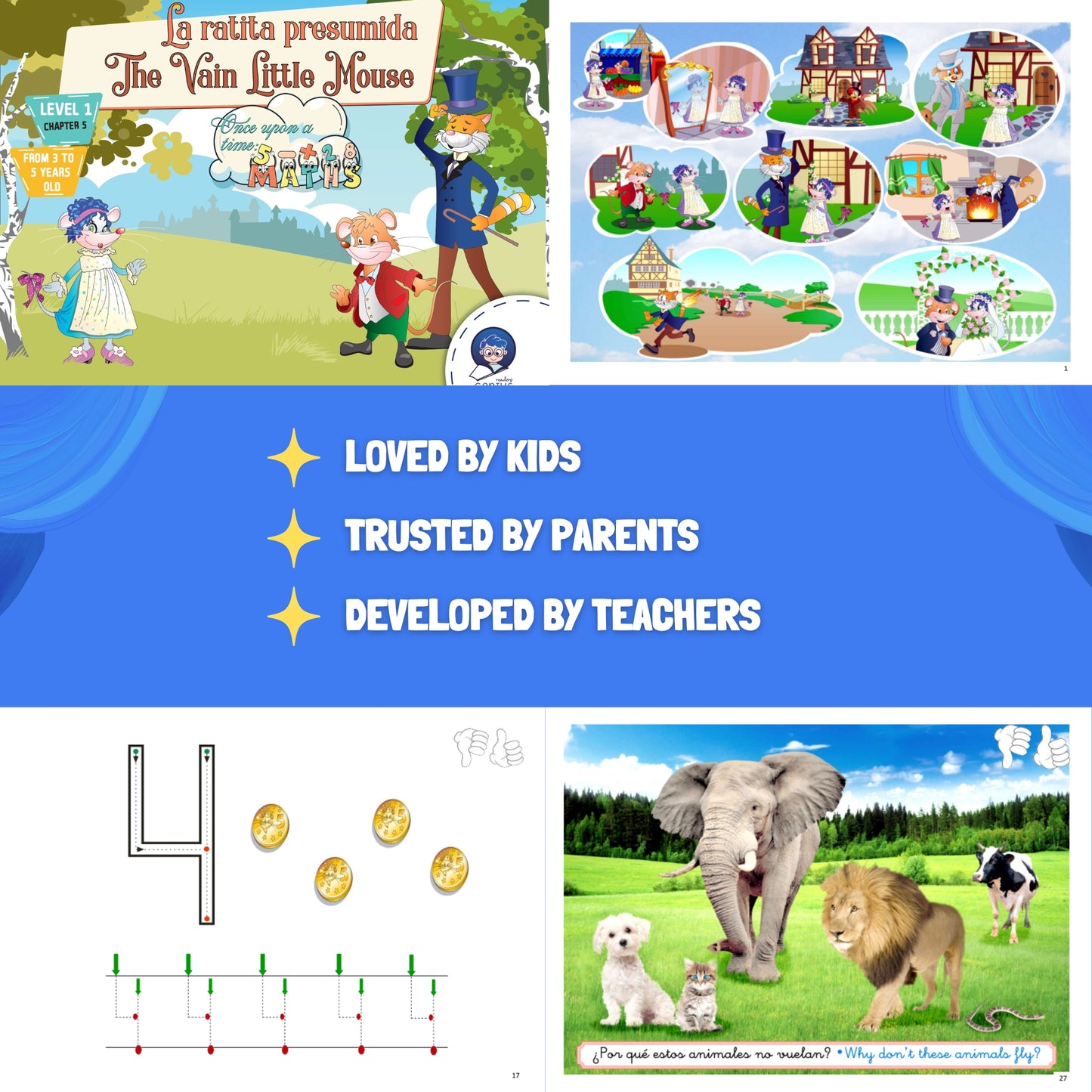 La ratita presumida / The arrogant little mouse | Level 5 - Genius Readers - The Best Early Learning Path