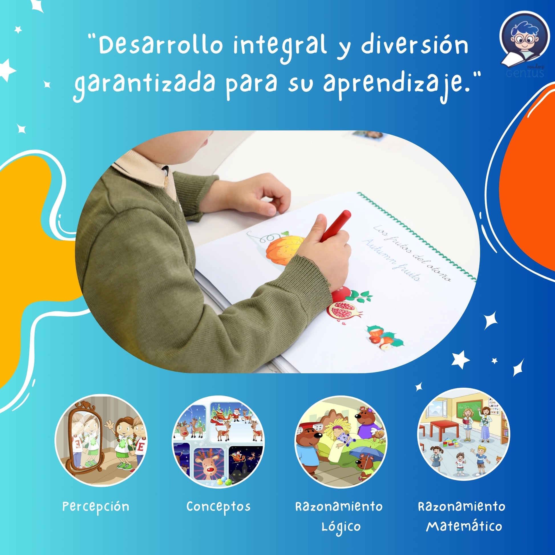 Rodolfo El Reno de la Nariz Roja / Rudolf, the Red Nosed Reindeer | Level 2 - Genius Readers - The Best Early Learning Path