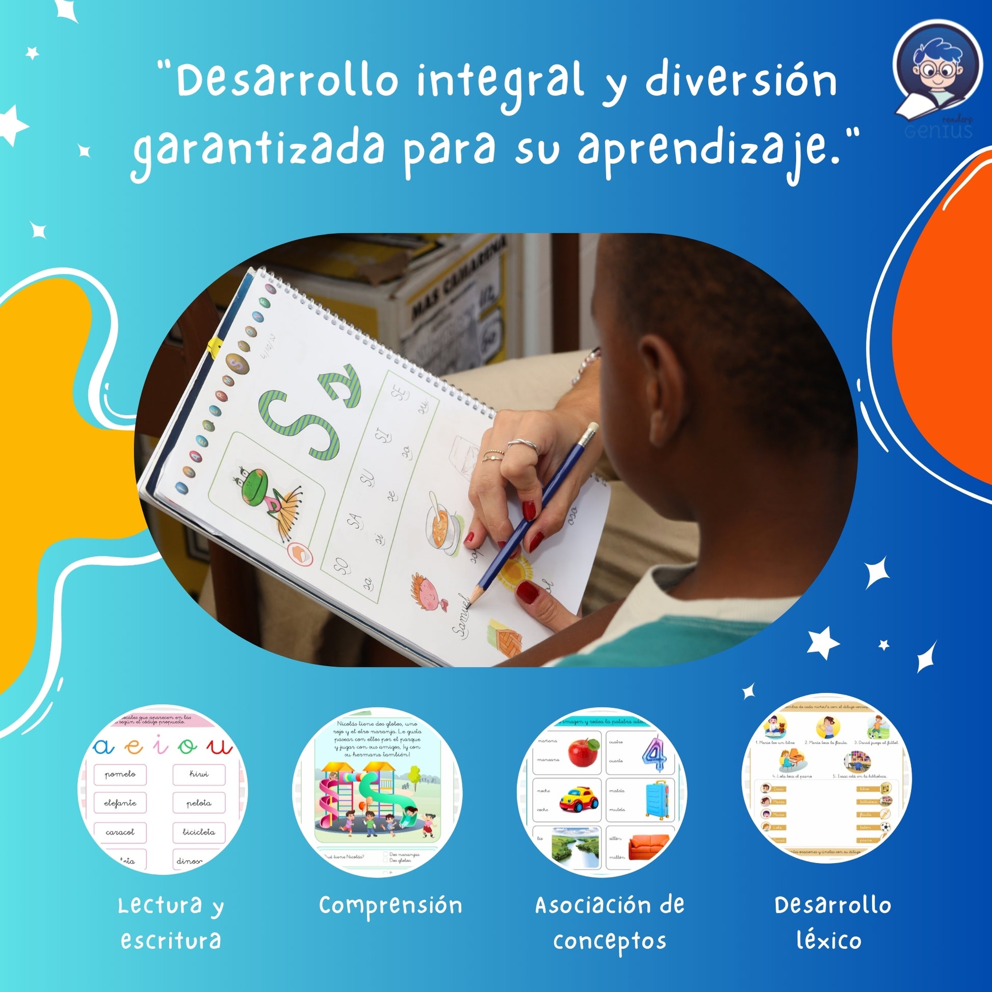 Ready to Read Level 2: Aprender a Leer y Escribir en Español / Inglés para Niños de 5 a 7 Años - Genius Readers - The Best Early Learning Path