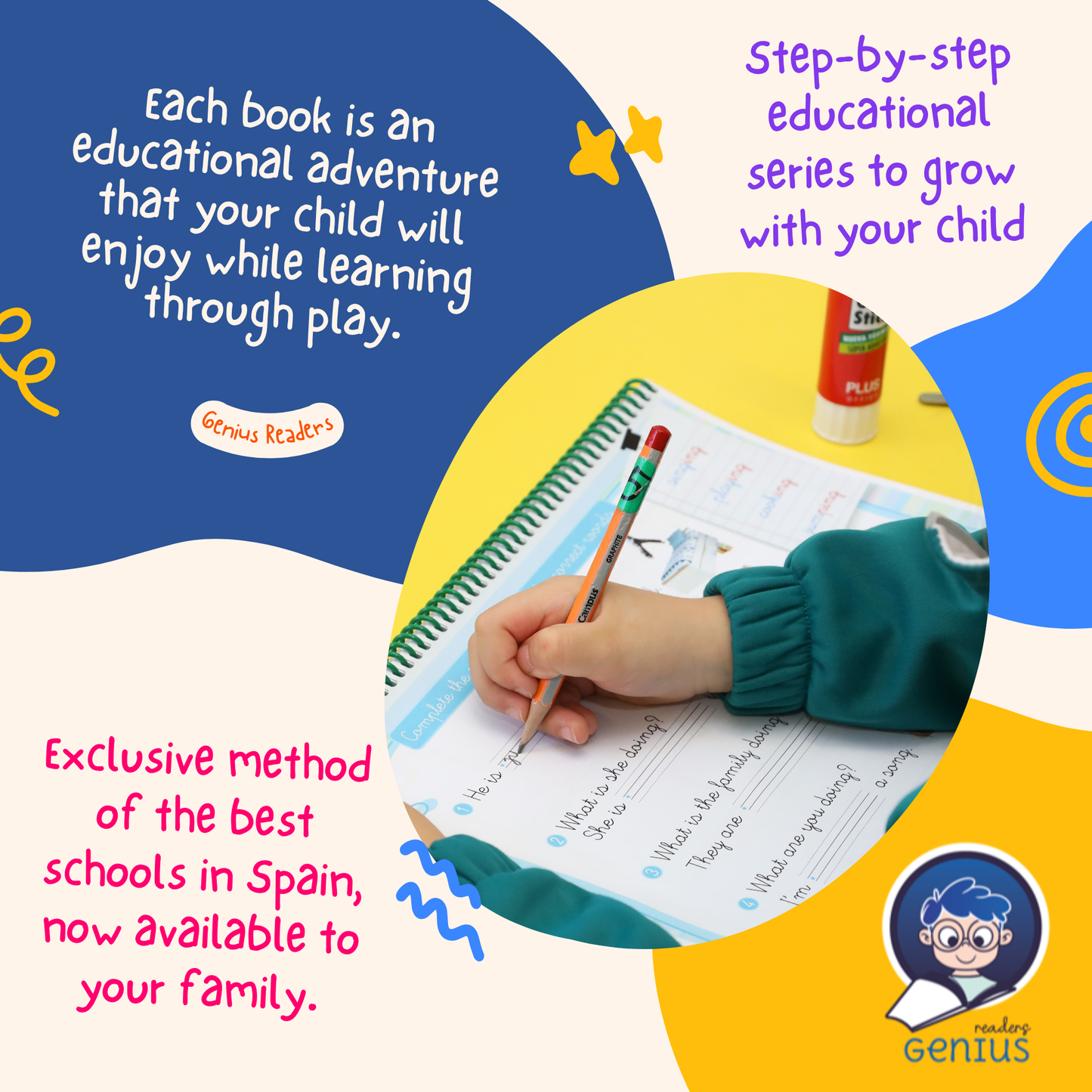 Ready to Read Level 1 : Genius Readers – Ready to Read Level 1: Aprender a Leer y Escribir en Español / Inglés para Niños de 5 a 7 Años - Genius Readers - The Best Early Learning Path