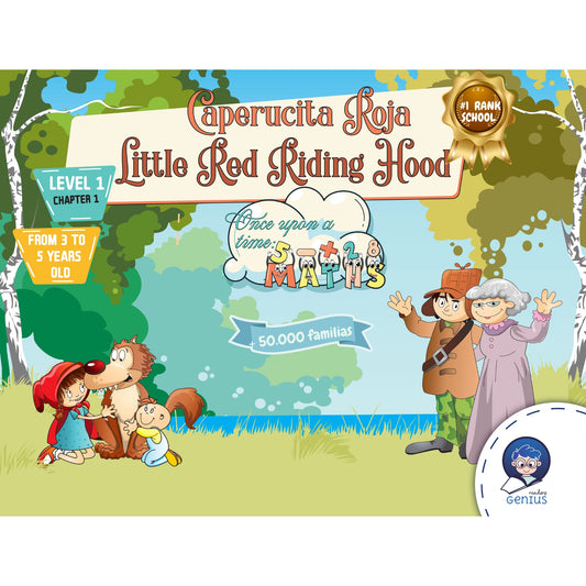 Caperucita Roja / Little Red Riding Hood| Level 1 - Genius Readers - The Best Early Learning Path