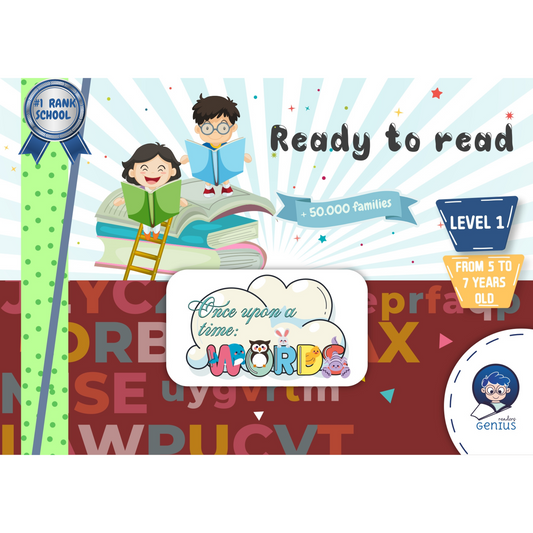 Ready to Read Level 1 : Genius Readers – Ready to Read Level 1: Aprender a Leer y Escribir en Español / Inglés para Niños de 5 a 7 Años - Genius Readers - The Best Early Learning Path