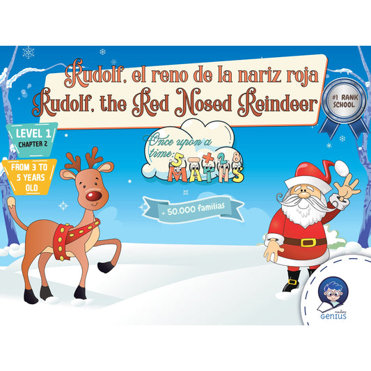 Rodolfo El Reno de la Nariz Roja / Rudolf, the Red Nosed Reindeer | Level 2 - Genius Readers - The Best Early Learning Path
