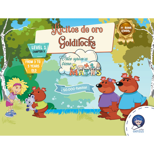 Ricitos De Oro / Goldilocks | Level 3 - Genius Readers - The Best Early Learning Path